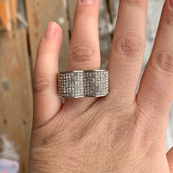 ❗️🆑❗️HEART CHUNKY RING SIZE 7 - Picture 5 of 8